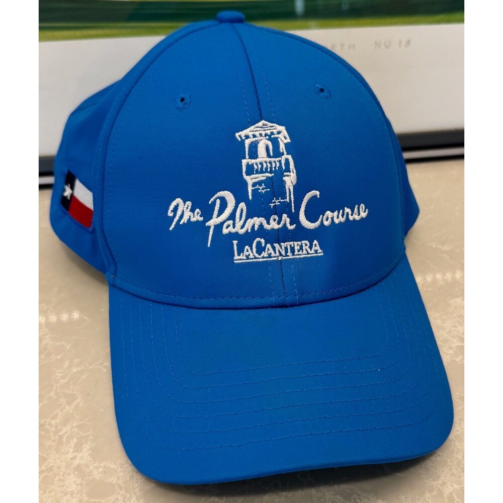 LA CANTERA GOLF CLUB THE PALMER COURSE - AHEAD GOLF HAT MEN'S ADJUSTABLE - TEXAS